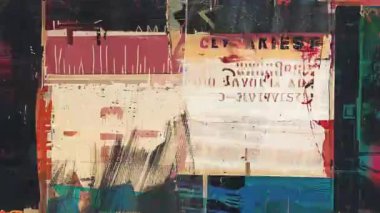 4k Döngülü Soyut Grunge Doku Örtüsü