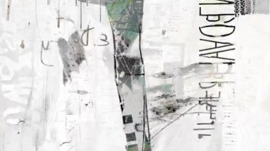 4k Döngülü Soyut Grunge Doku Örtüsü