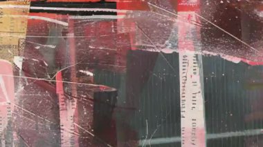 4k Döngülü Soyut Grunge Doku Örtüsü