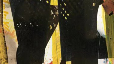 4k Döngülü Soyut Grunge Doku Örtüsü