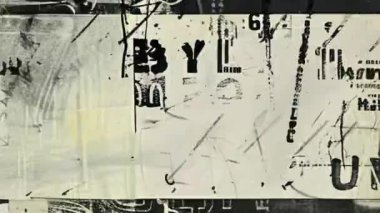 4k Döngülü Soyut Grunge Doku Örtüsü