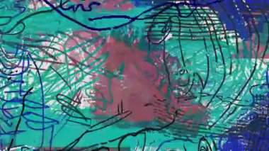 4k Döngülü Soyut Grunge Doku Örtüsü