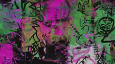 4k Döngülü Soyut Grunge Doku Örtüsü