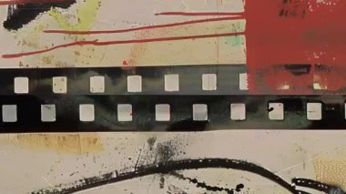 4k Döngülü Soyut Grunge Doku Örtüsü