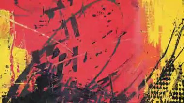 4k Döngülü Soyut Grunge Doku Örtüsü