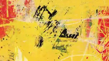 4k Döngülü Soyut Grunge Doku Örtüsü