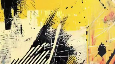4k Döngülü Soyut Grunge Doku Örtüsü