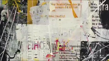 4k Döngülü Soyut Grunge Doku Örtüsü