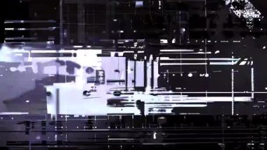 4k Döngülü Soyut Grunge Doku Örtüsü