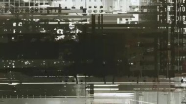 4k Döngülü Soyut Grunge Doku Örtüsü