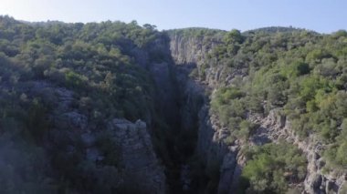 Türkiye 'deki Koprulu Kanyonu' nun insansız hava aracı görüntüleri