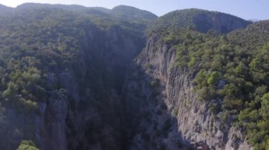 Türkiye 'deki Koprulu Kanyonu' nun insansız hava aracı görüntüleri