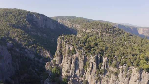 Imagens Aéreas Drones Koprulu Canyon Turquia — Vídeo de Stock