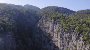 Türkiye 'deki Koprulu Kanyonu' nun insansız hava aracı görüntüleri