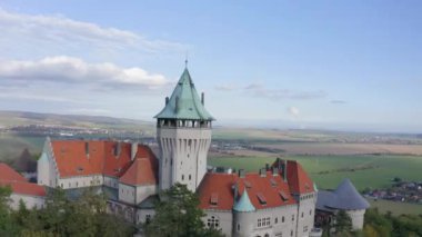 Smolenicky Hrad, Slovakya 'nın hava aracı görüntüleri