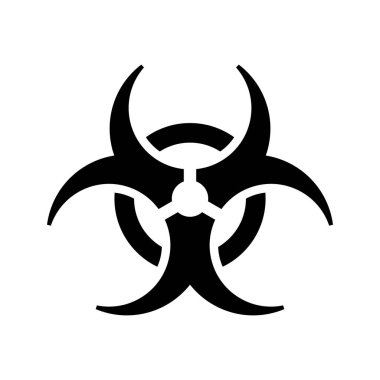 Biyolojik tehlike işareti. Biyolojik tehlike simgesi sağlığa önemli bir risk oluşturan biyolojik maddeleri etiketlemek için.