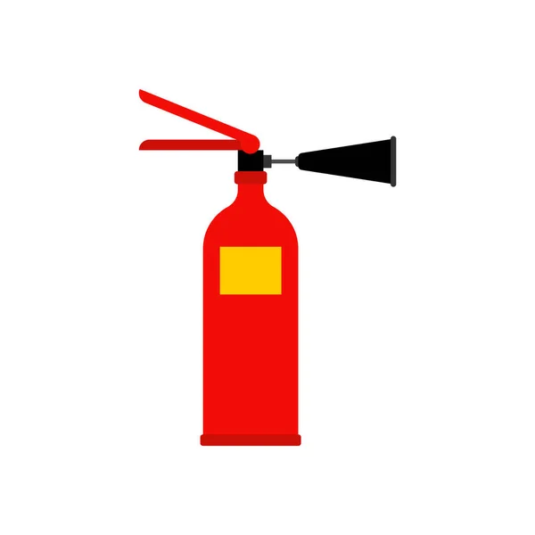Огнетушитель Изолирован Аппаратура Тушения Пожара Векторная Иллюстрация — стоковый вектор