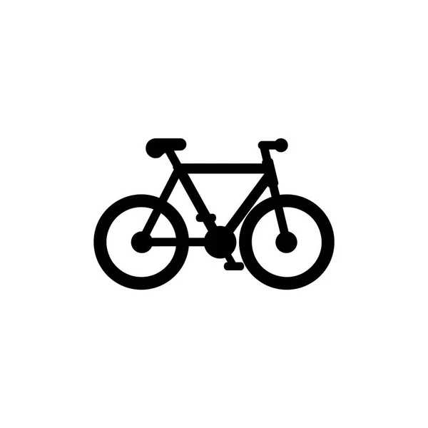 Ícone Bicicleta Sinal Bicicleta Vector Illustratio — Vetor de Stock
