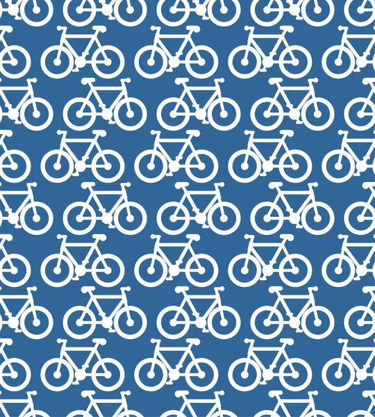 Padrão Bicicleta Sem Costura Fundo Bicicleta Textura Vetorial — Vetor de Stock