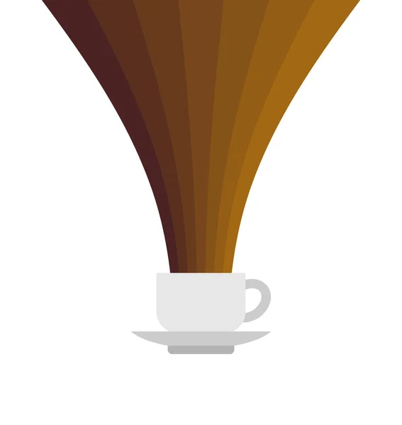 Kaffee Regenbogen Becher Vorhanden Vektorillustration — Stockvektor
