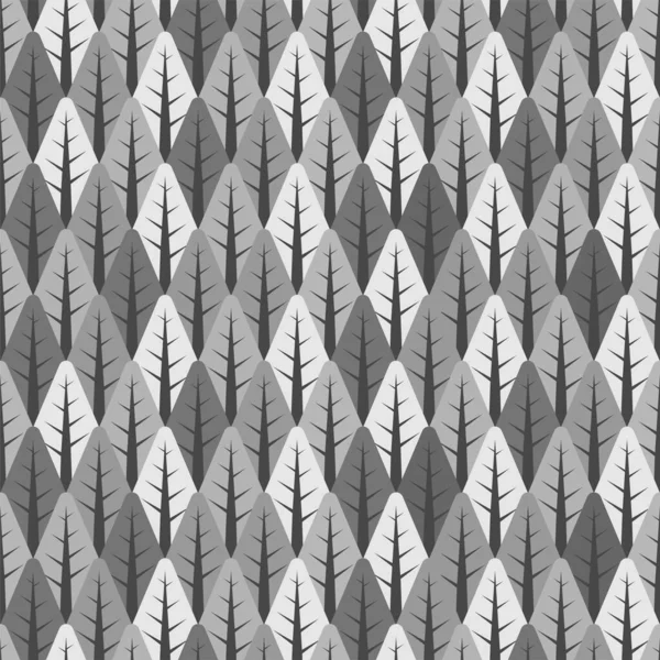 Modèle Forêt Automne Sans Couture Fond Vectoriel — Image vectorielle