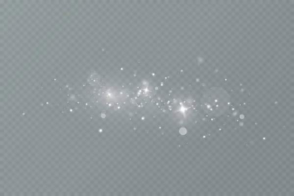 ผลกระทบแสงท ภาคแวววาว นคร มาส องแสงส ขาวด วยแสงพ เศษ — ภาพถ่ายสต็อก