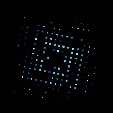 Piksel mozaiği. Piksel bozulması çizimi. Düşen pikseller. Soyut arkaplan.