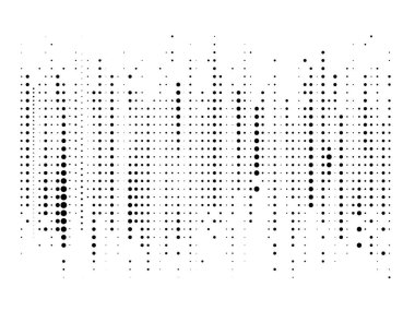 Piksel mozaiği. Piksel bozulması çizimi. Düşen pikseller. Soyut arkaplan.