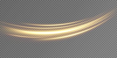 Yüksek hızlı trafiğin soyut ışık çizgileri, altın renkler. Neon kıvrımları parlıyor. Soyut hareket. Neon mavi hız çizgileri. Dinamik izler.