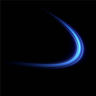 Neon Tutulması Parlayan Mavi Halkalar. Gökyüzü Mavisi. Neon Çemberi Parıltısı. Mavi Yörünge. Neon Işık Halkaları..