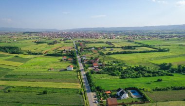 Podujev 'in Dumnic Belediyesi' nde güzel bir manzara