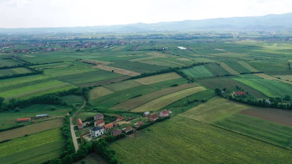 Schöne Aussicht Dorf Dumnic Gemeinde Podujev — Stockfoto