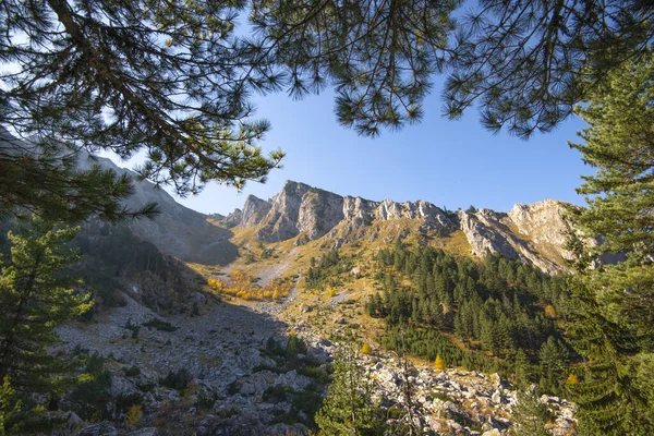 stock image Beautiful autumn in the mountains of Rugovo Kosovo