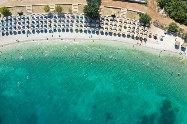 Enkele Van Stranden Van Albanië — Stockfoto