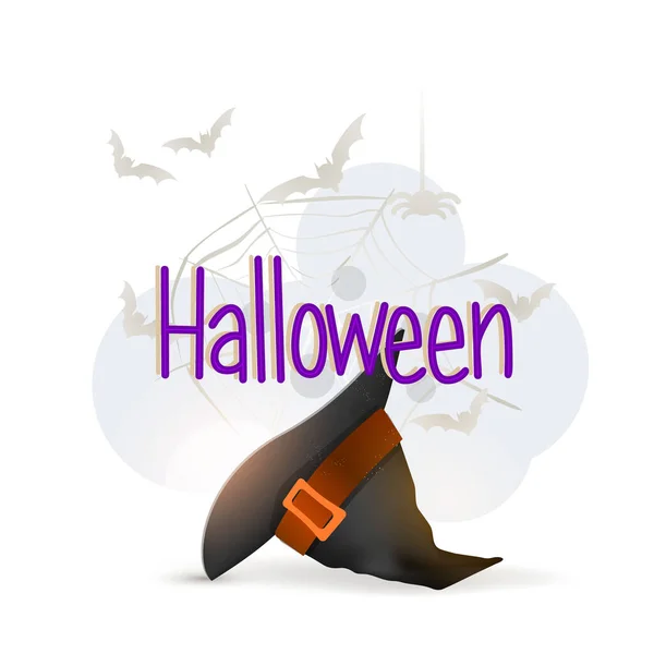 Illustration Vectorielle Concept Halloween Vacances Magiques Potion Est Brassée Chauves — Image vectorielle