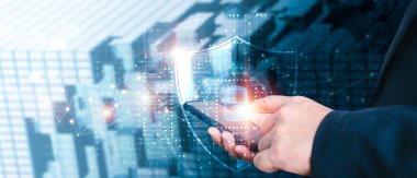 Cep telefonu internet ağlarını kullanan iş adamları, kullanıcı mahremiyeti için veri şifreleme, siber saldırılara karşı veri güvenliği ve savunma ve mali ve ticari işlemler için veri koruması.