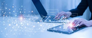 Yapay zeka kavramları insanlar tarafından işlerine yardım etmek için kullanılır. Komut komutları gibi akıllı yapay zeka teknolojilerini kullanarak sorunları çözüyor ve AI 'ın onlara çalışmalarında yardım etmesine izin veriyorlar..