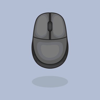 Vektör illüstrasyon Bilgisayar Faresi. Vektör tasarımı Bilgisayar İmleci. Bilgisayar Fare İmleci Simgesi tasarım illüstrasyonu ve web sitesi, dijital ve yazdırma simgesi