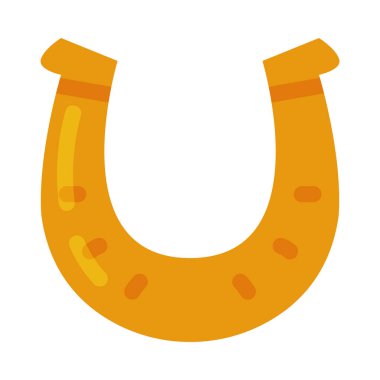 Altın Nal, Rus Şans Vektörü İllüstrasyonunun sembolü. Geleneksel Rusya Ülke Özniteliği