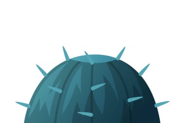 Kaktüs ya da Kaktüs Bitkisi, Succulent Flora Vector Illustration rolünde. Çöl Doğa ve Botanik Konsepti