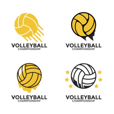 Voleybol takımı amblem logosu dizaynı