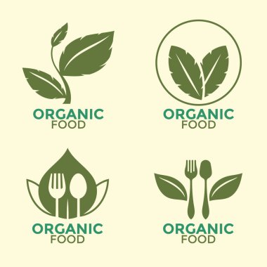 Organik ürünler için amblem
