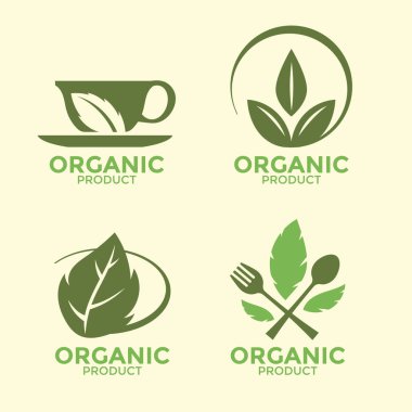 Organik ürünler için amblem