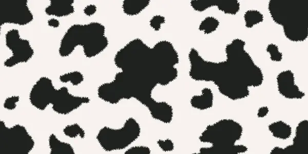 İnek kürkü desensiz vektör çizimi