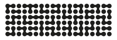 Soyut nokta meta desenli arkaplan vektör illüstrasyonu. Geometrik kabarcık şekil dokusu.