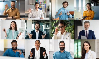 Bu canlı çalışma alanı, tartışmalar, sunumlar ve uzaktan iletişim de dahil olmak üzere çeşitli faaliyetlerde bulunan çeşitli profesyonel grupları sergiliyor..