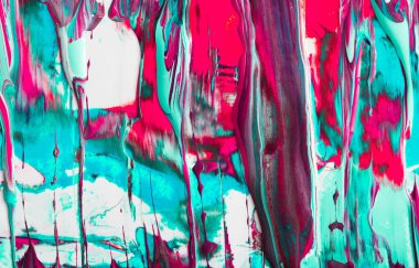 Boşaltma sıvı kağıt Ebru boya arka plan. Sıvı boyama soyut doku, sanat tekniği. Akrilik canlı renkler renkli karışımı damlayan