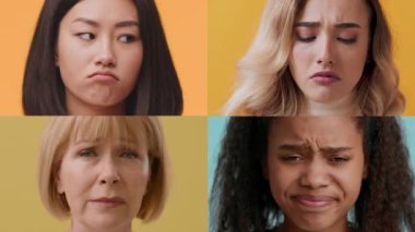 Dört farklı bireyden oluşan bir koleksiyon çeşitli duygular sergiler. Her insanın kendine has bir ifadesi vardır. Parlak, zıt bir geçmişi vardır. Duygularını geliştirir..