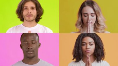 Farklı geçmişlere sahip dört kişi bir koleksiyonda sergileniyor, her biri bir minnettarlık göstergesi..