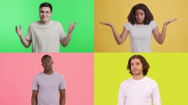 Dört birey, parlak geçmişlerine karşı çeşitli duygular sergiliyor.